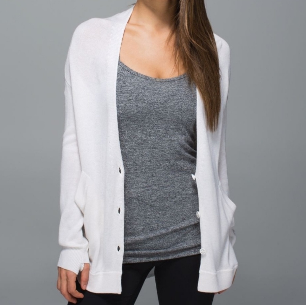 Lululemon "Cardi In The Front" F-0176